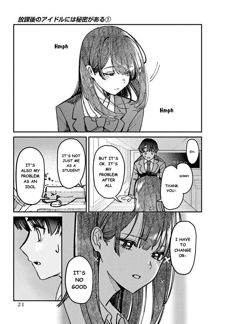 Houkago No Idol Ni Wa Himitsu Ga Aru Chapter 1 Page 23