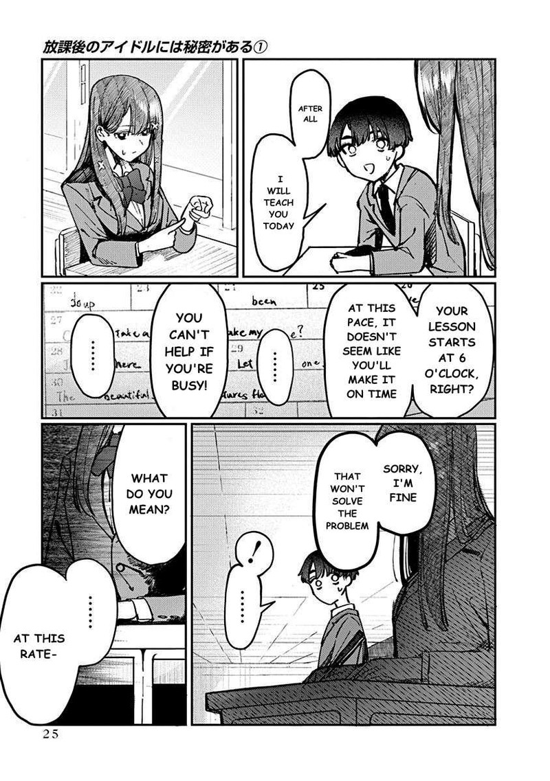 Houkago No Idol Ni Wa Himitsu Ga Aru Chapter 1 Page 27