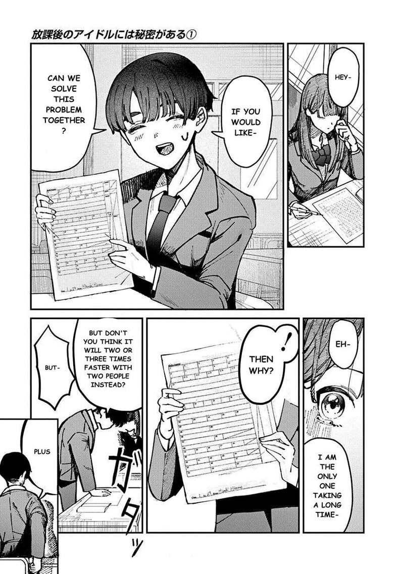 Houkago No Idol Ni Wa Himitsu Ga Aru Chapter 1 Page 31