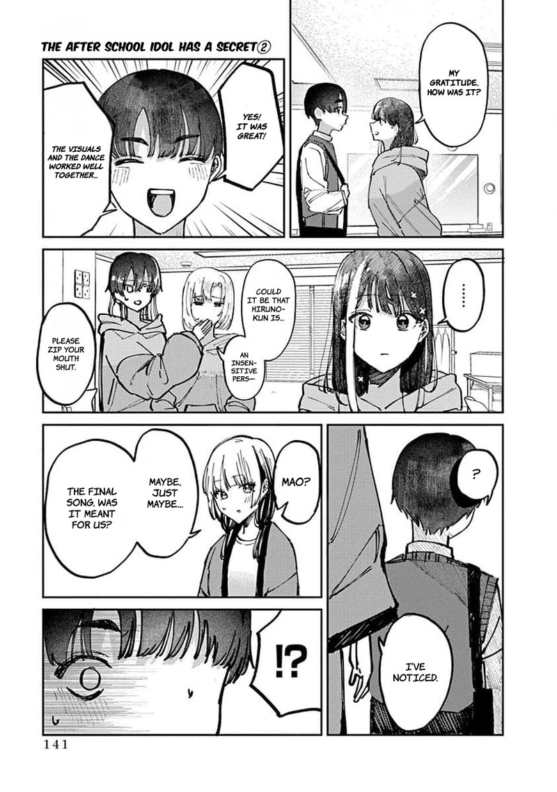 Houkago No Idol Ni Wa Himitsu Ga Aru Chapter 15 Page 7