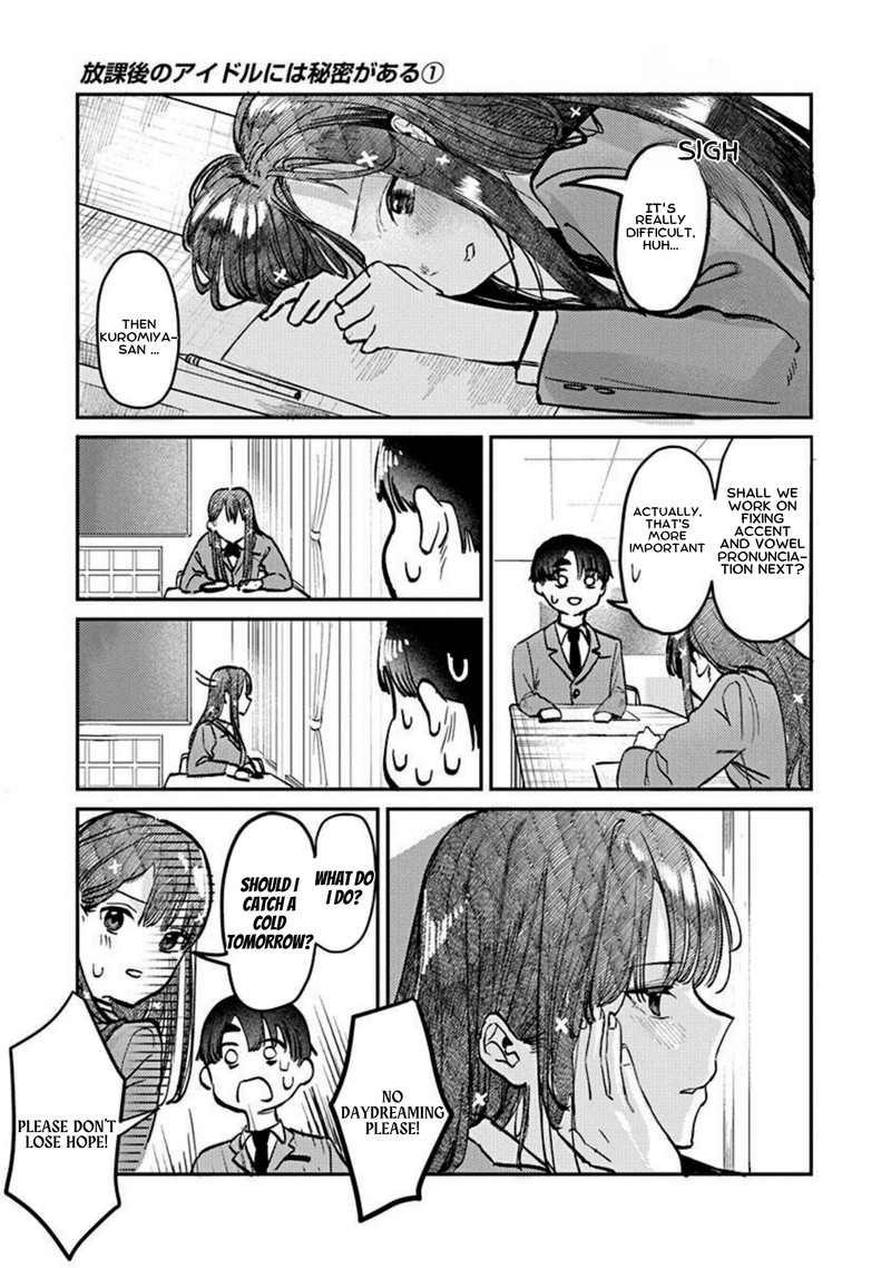 Houkago No Idol Ni Wa Himitsu Ga Aru Chapter 3 Page 7