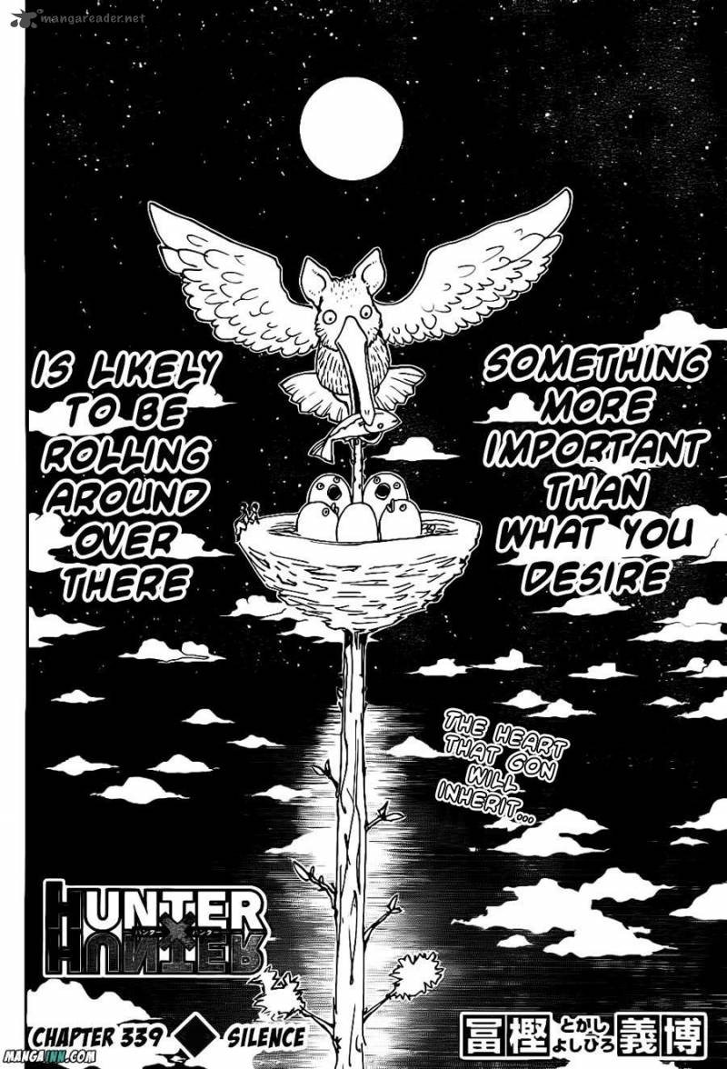 Read Hunter X Hunter Chapter 339 Mangafreak