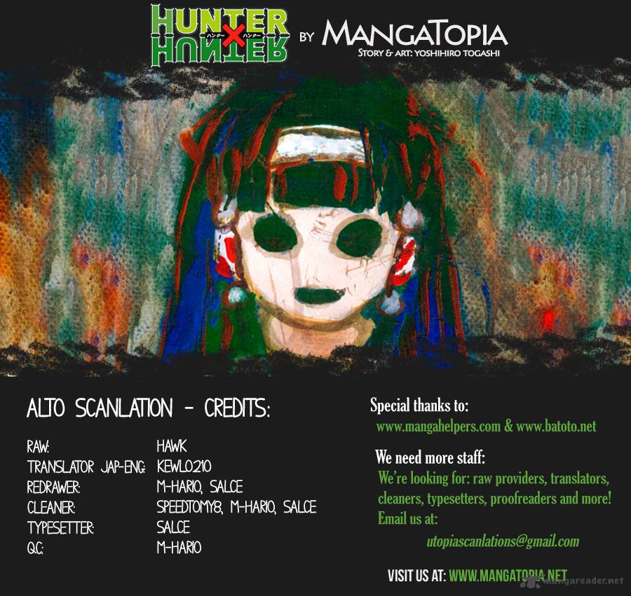 Read Hunter X Hunter Chapter 340 Mangafreak