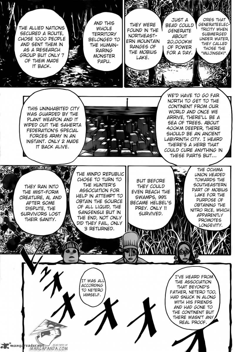 Read Hunter X Hunter Chapter 344 Mangafreak