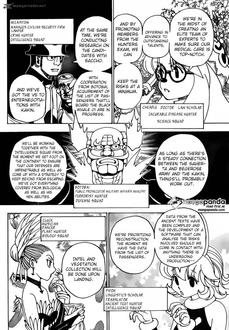 Read Hunter X Hunter Chapter 346 Mangafreak