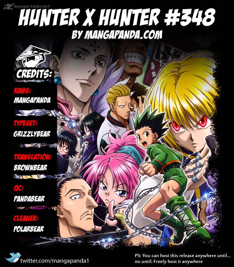 Read Hunter X Hunter Chapter 348 Mangafreak