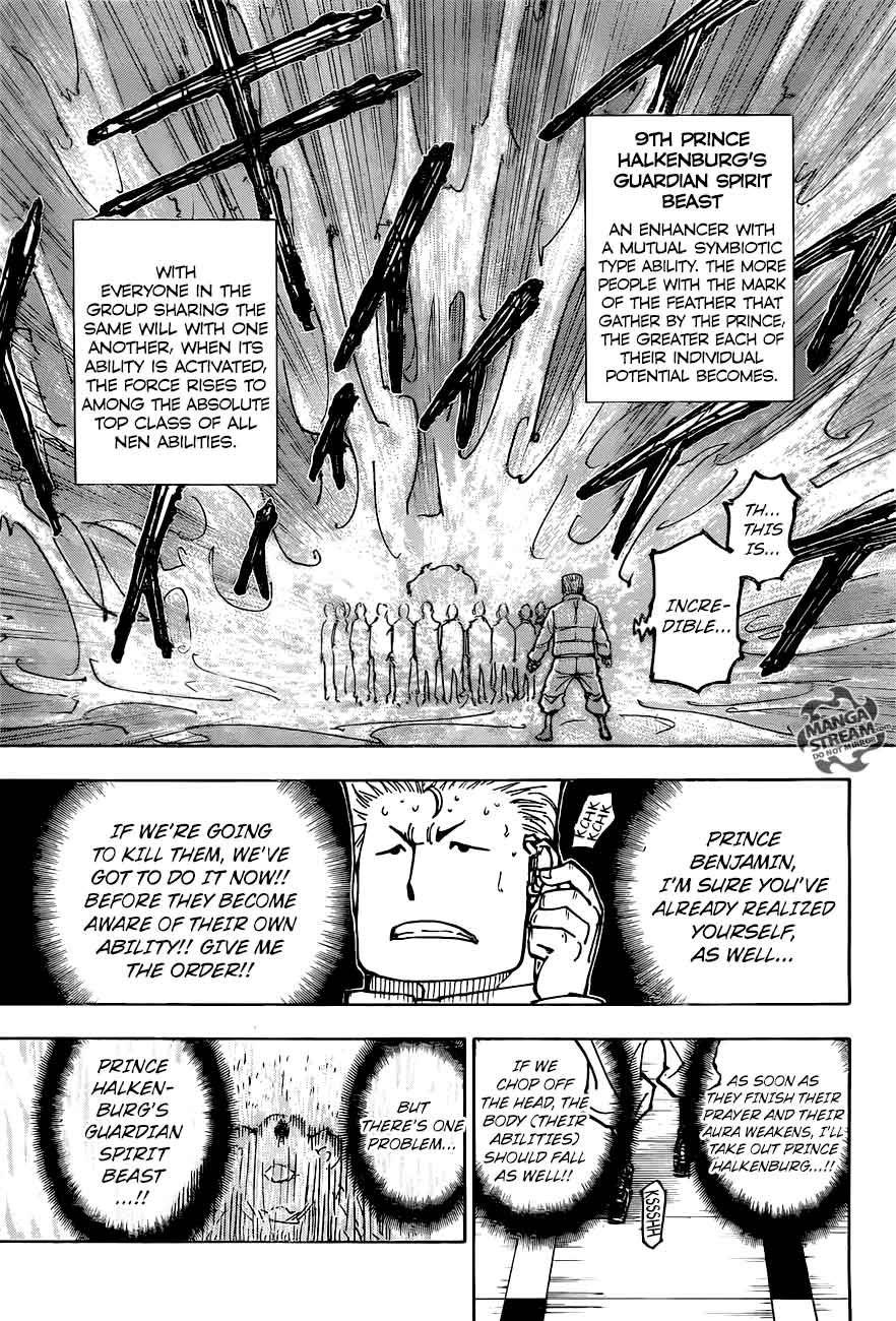 Read Hunter X Hunter Chapter 375 Mangafreak