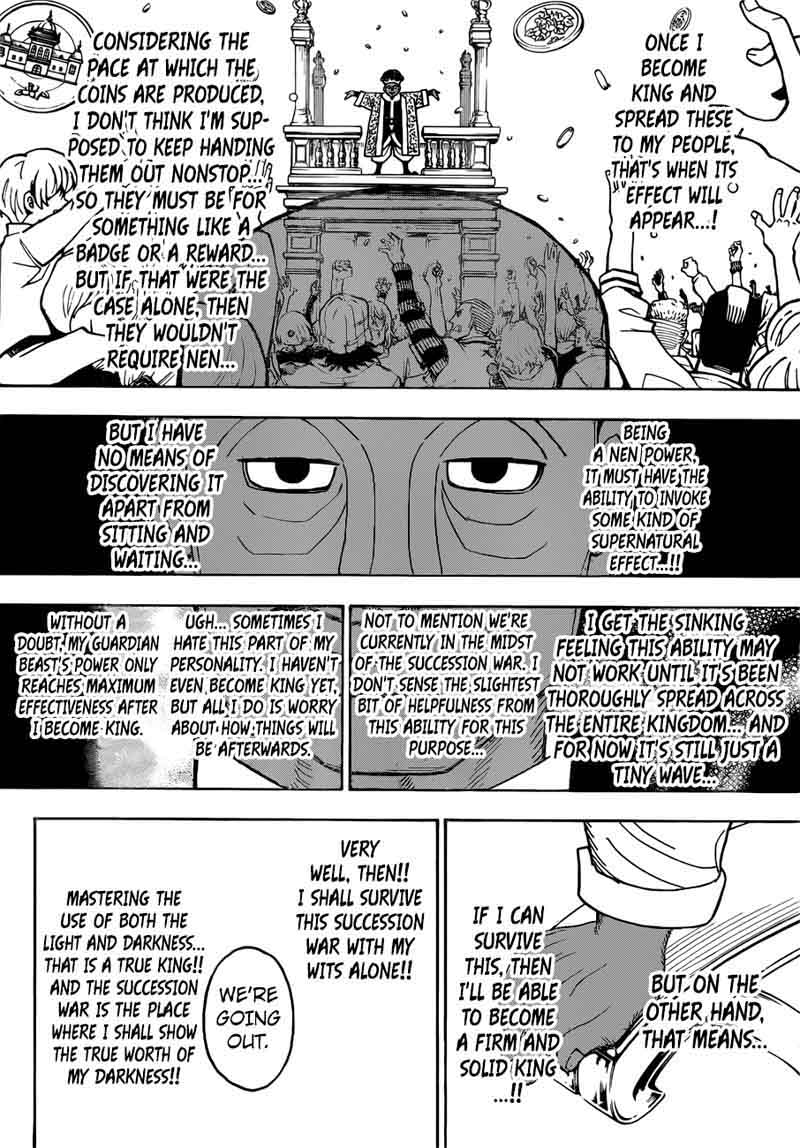 Hunter X Hunter 390 Read Hunter X Hunter Chapter 390 - MangaFreak