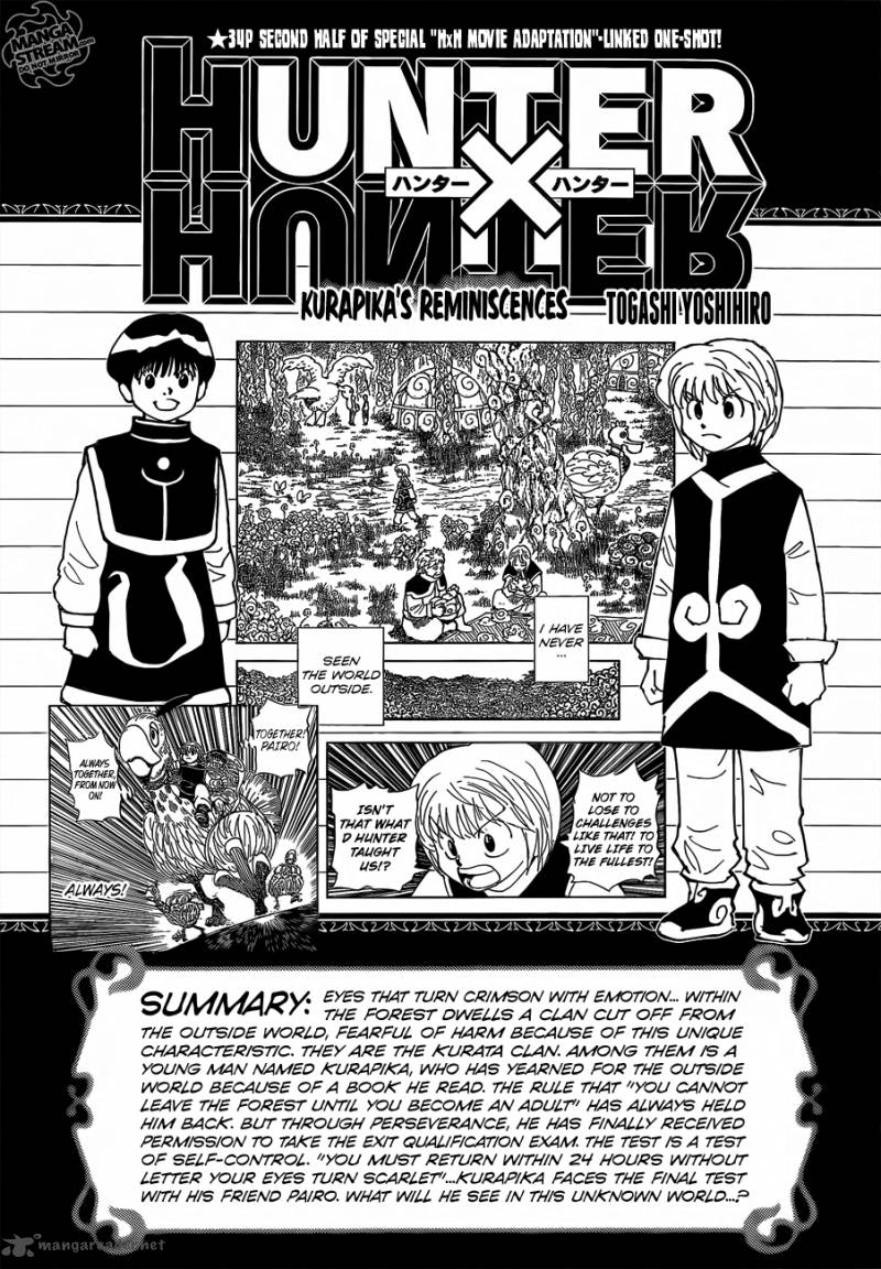 Read Hunter X Hunter Special Chapter 2 Mangafreak