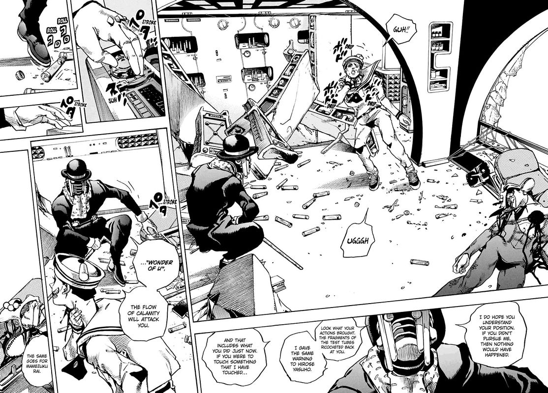 Jjl Chapter 103 Wonder Of U Jojo Part 8 The Flow Of Things Will Always Lead To Calamity Rascar Wallpaper rascar wallpaper