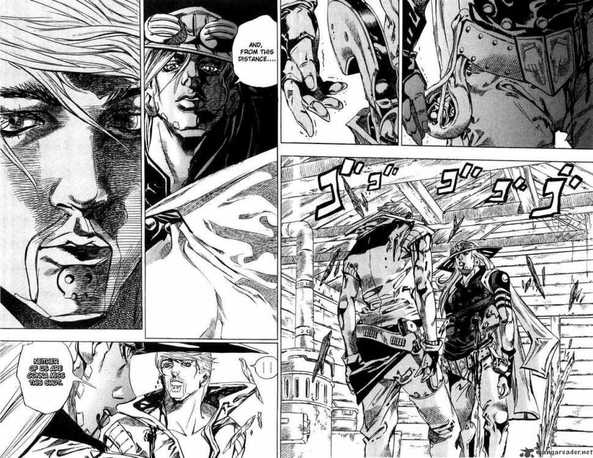 Steel ball run манга черно белая фото 68