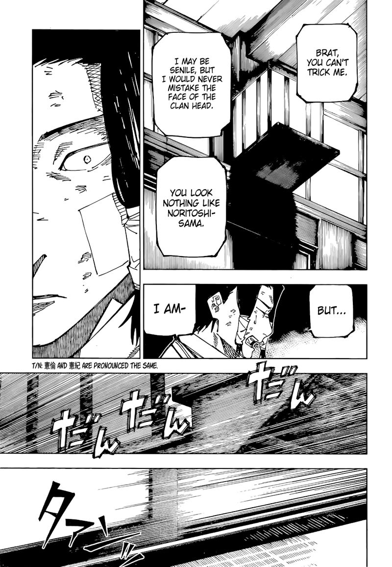 Jujutsu Kaisen Chapter 191 Page 3