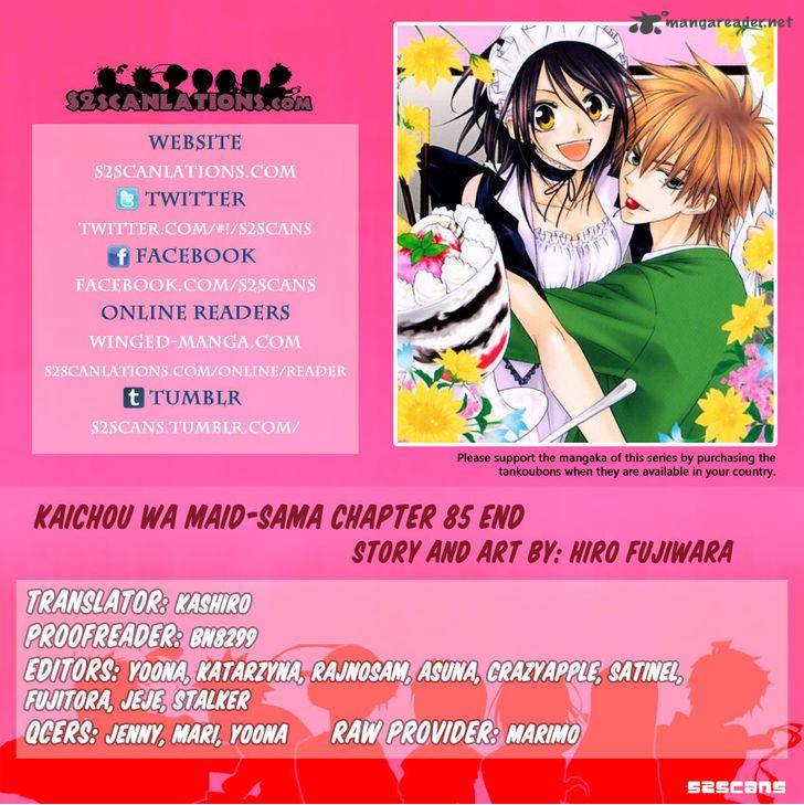 Read Kaichou Wa Maid Sama Chapter 85 Mangafreak
