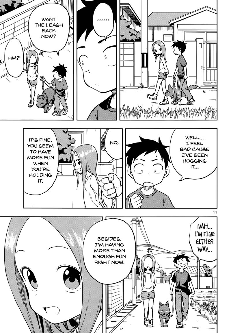 Karakai Jouzu No Takagi San Chapter 111 Page 11