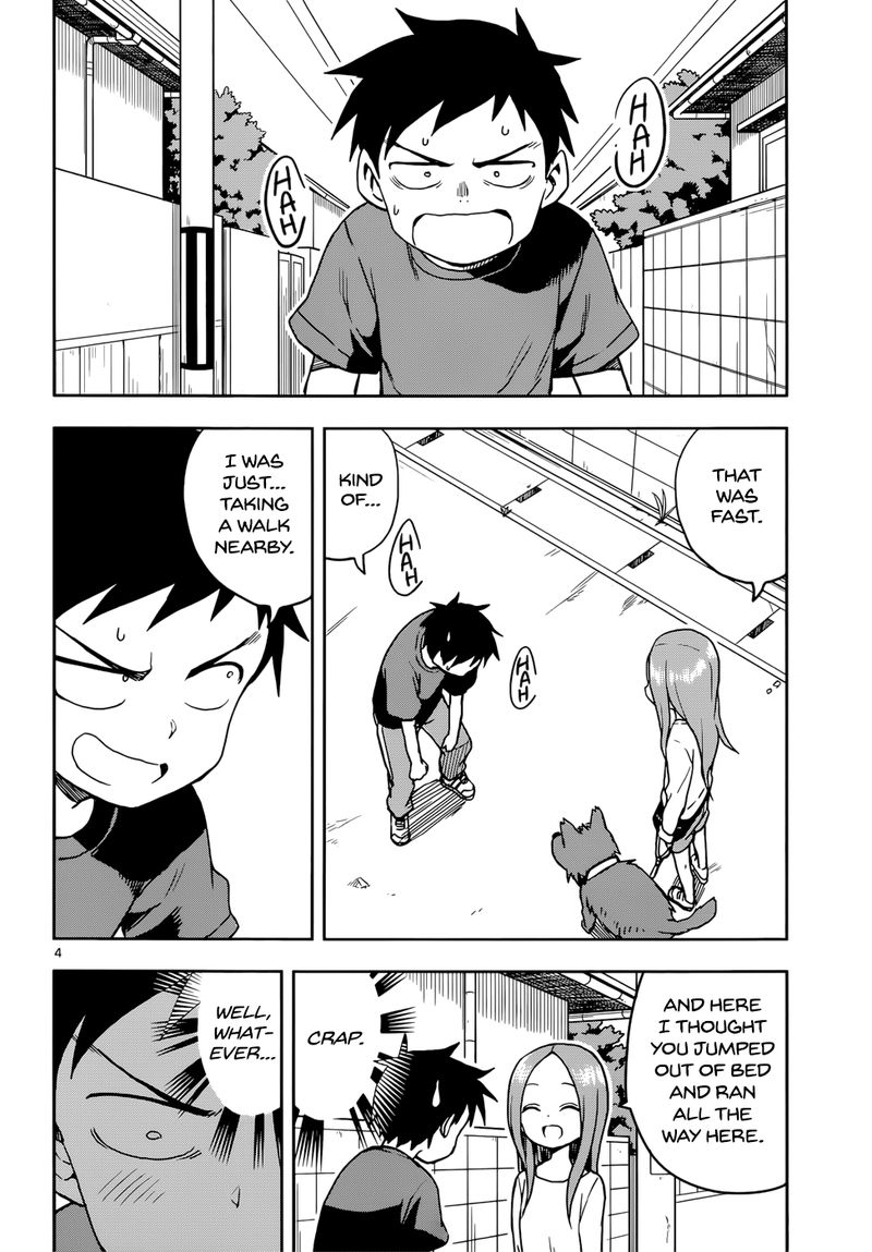 Karakai Jouzu No Takagi San Chapter 111 Page 4