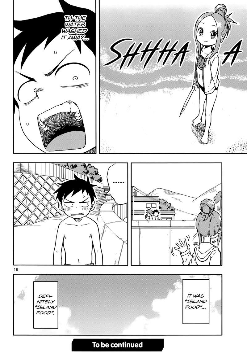 Karakai Jouzu No Takagi San Chapter 112 Page 16