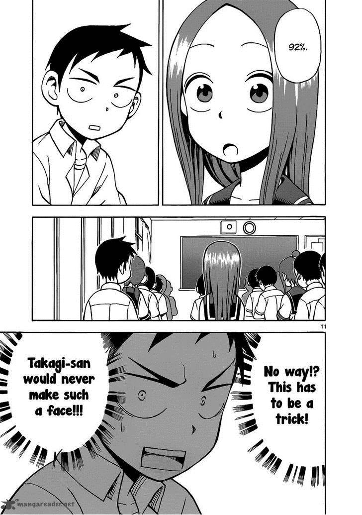 Karakai Jouzu No Takagi San Chapter 12 Page 11