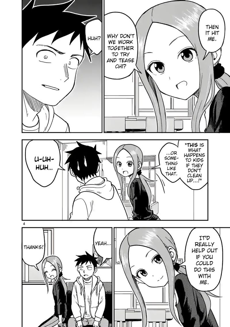Karakai Jouzu No Takagi San Chapter 133 Page 4