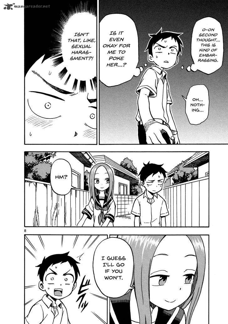 Karakai Jouzu No Takagi San Chapter 24 Page 8