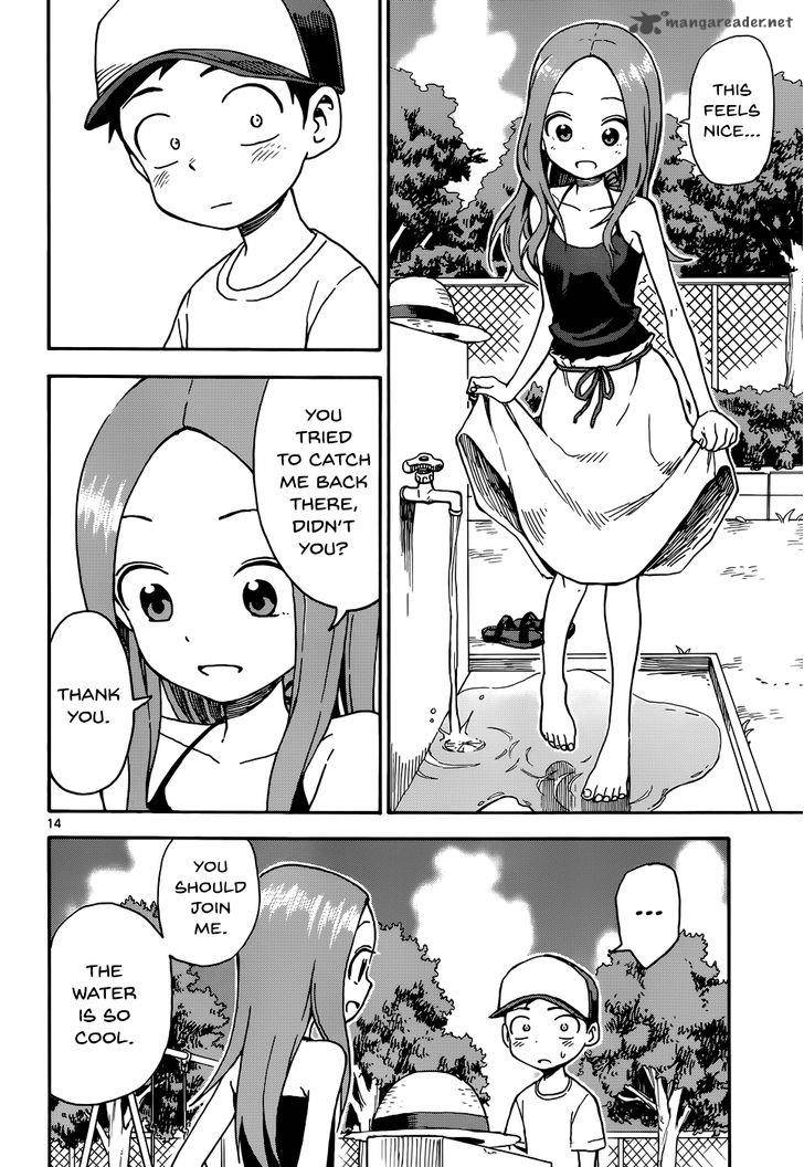 Karakai Jouzu No Takagi San Chapter 35 Page 14