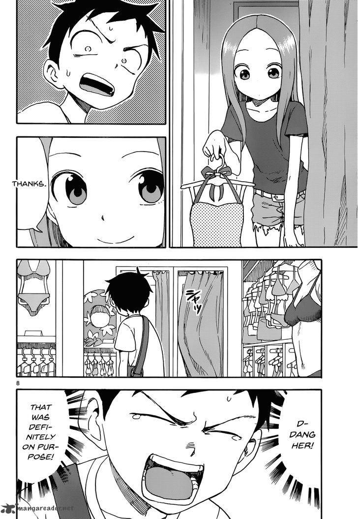 Karakai Jouzu No Takagi San Chapter 38 Page 8