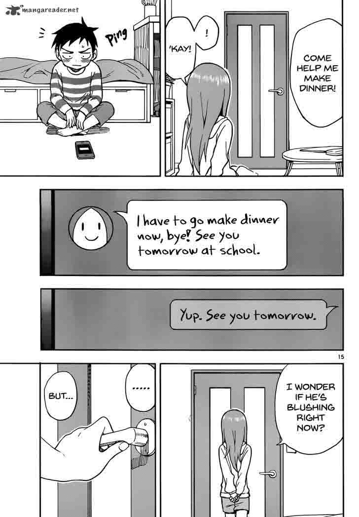 Karakai Jouzu No Takagi San Chapter 76 Page 15