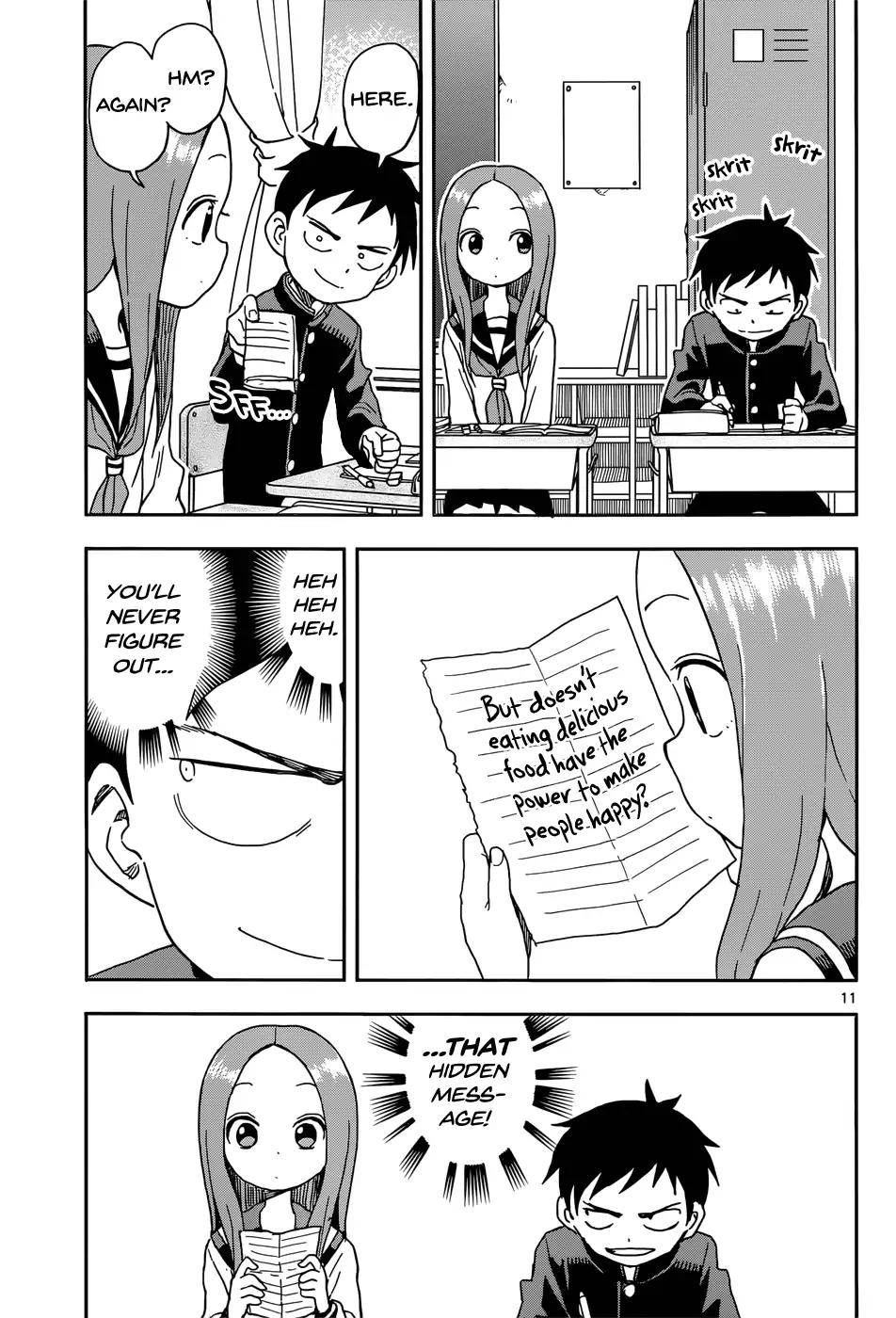 Karakai Jouzu No Takagi San Chapter 84 Page 11