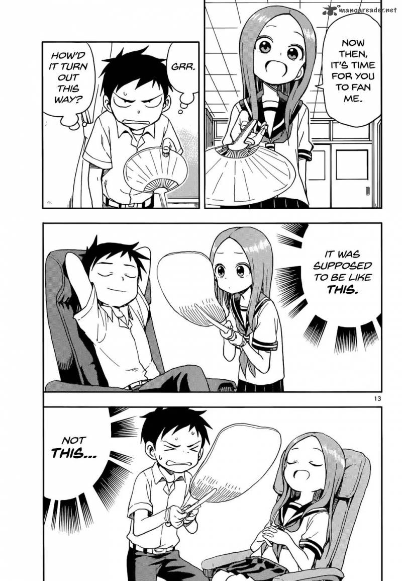 Karakai Jouzu No Takagi San Chapter 86 Page 13