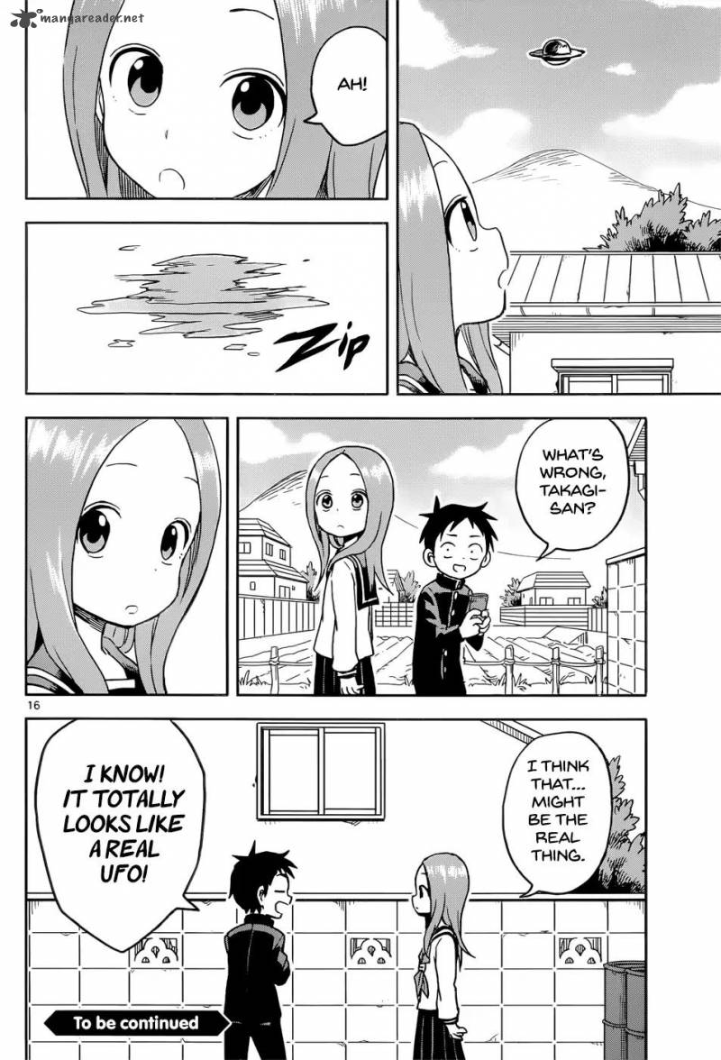 Karakai Jouzu No Takagi San Chapter 98 Page 16