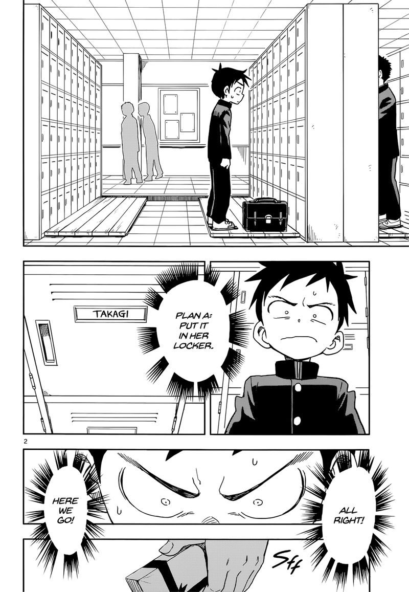 Karakai Jouzu No Takagi San Chapter 99 Page 2