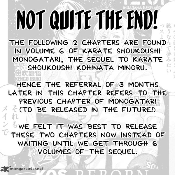 Read Karate Shoukoushi Kohinata Minoru Chapter 501 Mangafreak Aniya souhachi is an old master in traditional okinawan martial arts, he's also an avid bodybuilder and rides. read karate shoukoushi kohinata minoru