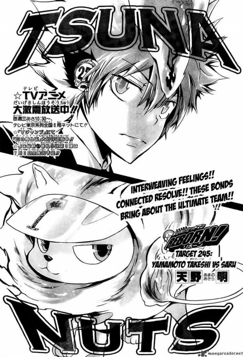 Read Katekyo Hitman Reborn Chapter 245 Mangafreak