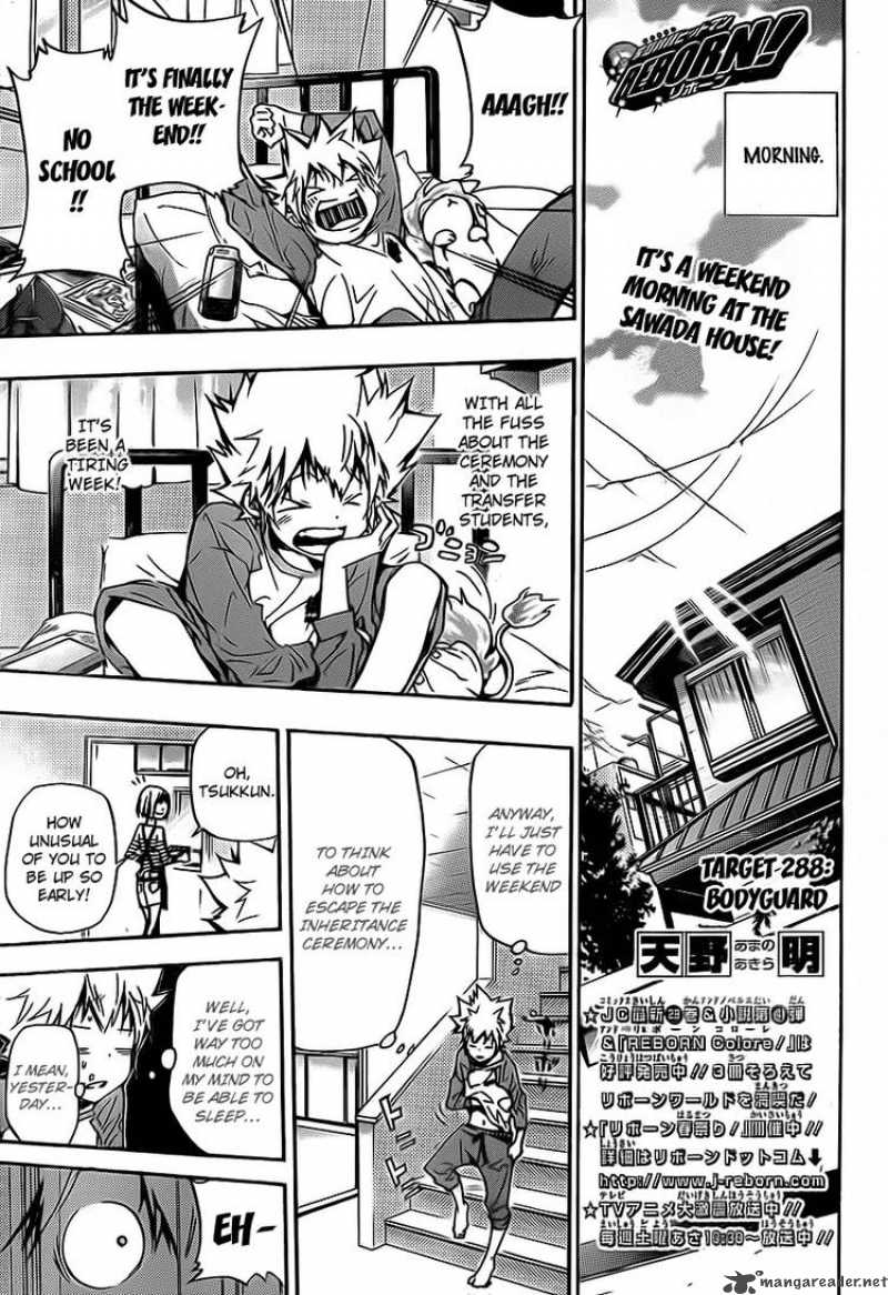 Read Katekyo Hitman Reborn Chapter 288 Mangafreak