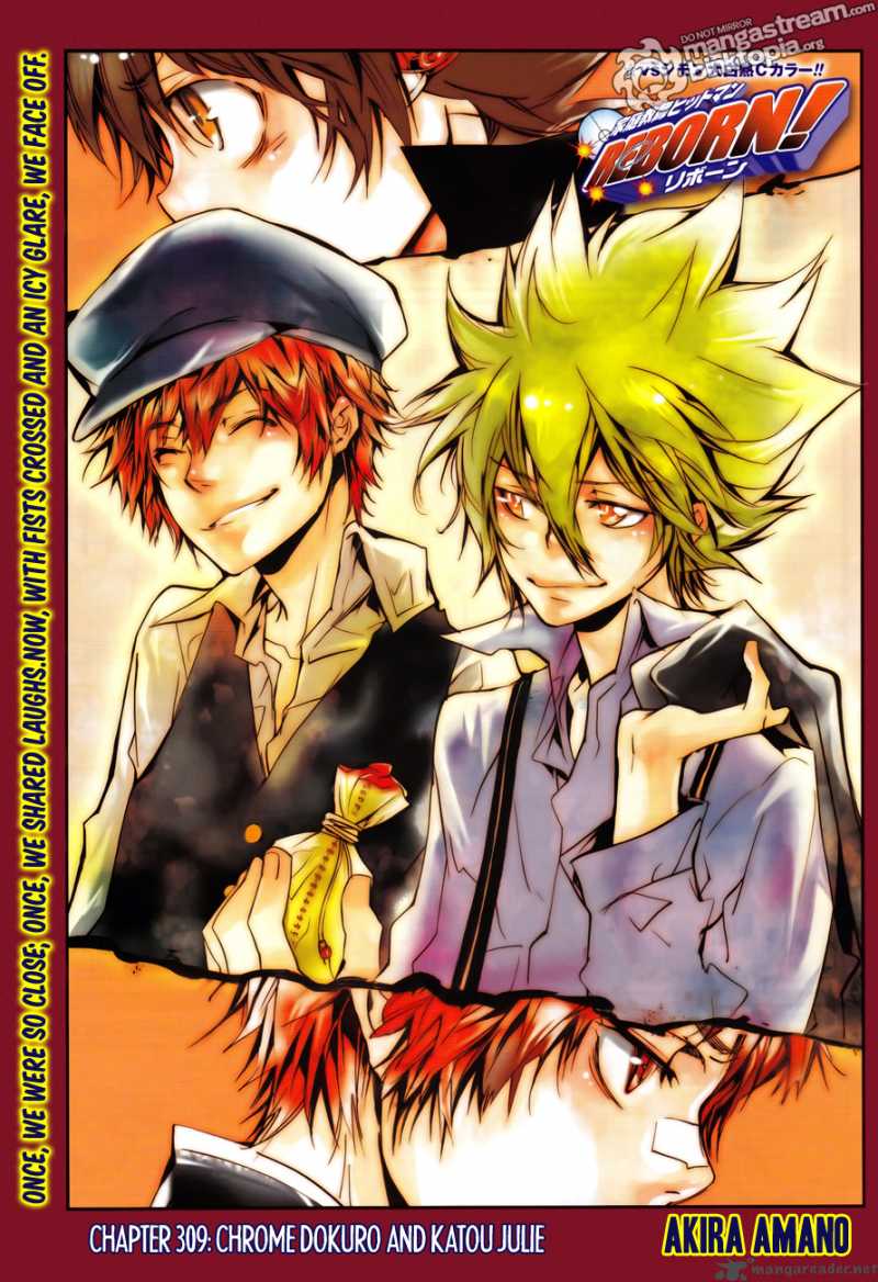 Read Katekyo Hitman Reborn Chapter 309 Mangafreak