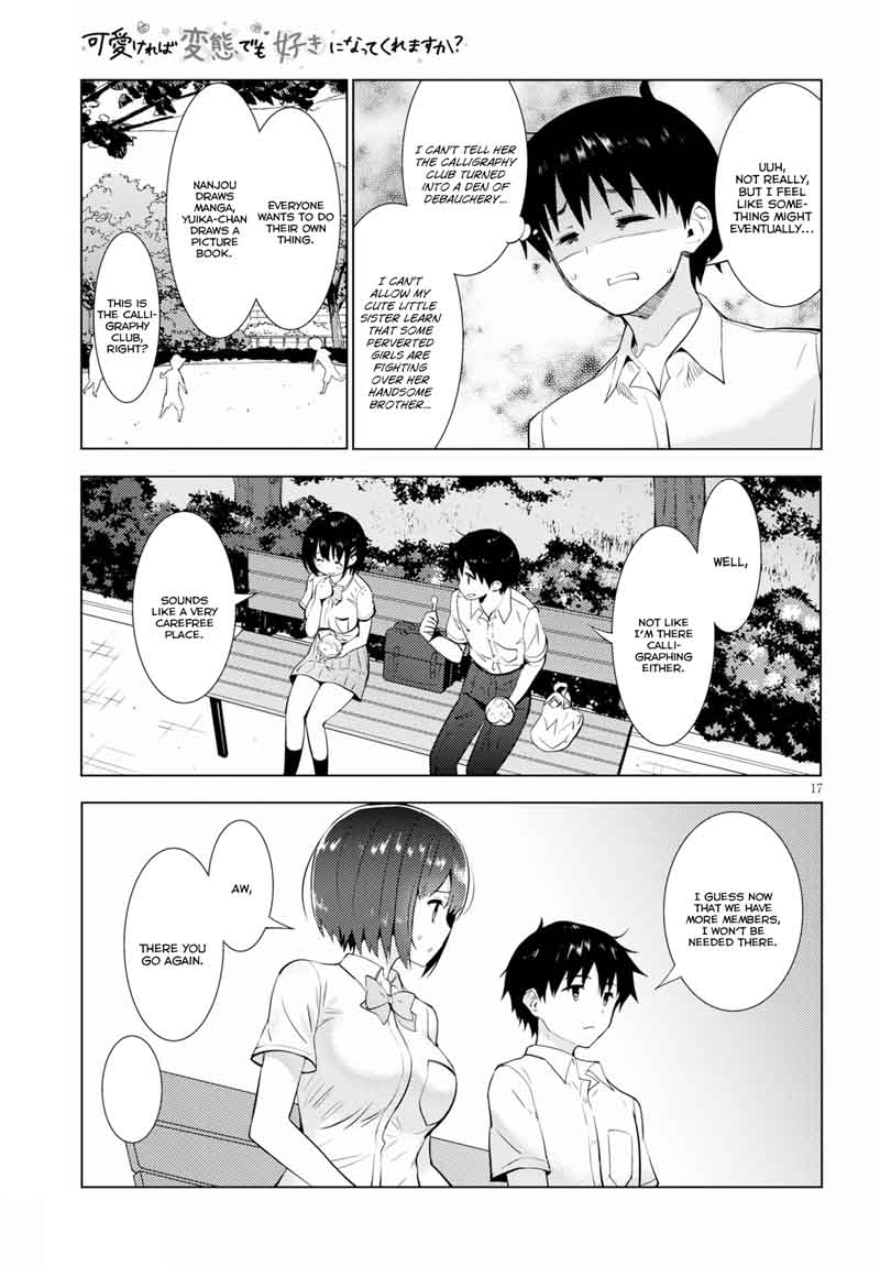 KawaIIkereba Hentai Demo Suki Ni Natte Kuremasu Ka Chapter 14 Page 17