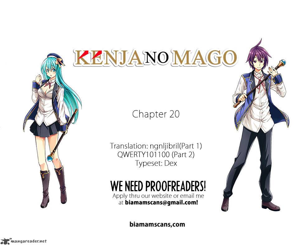 Kenja No Mago Chapter 20 Page 1