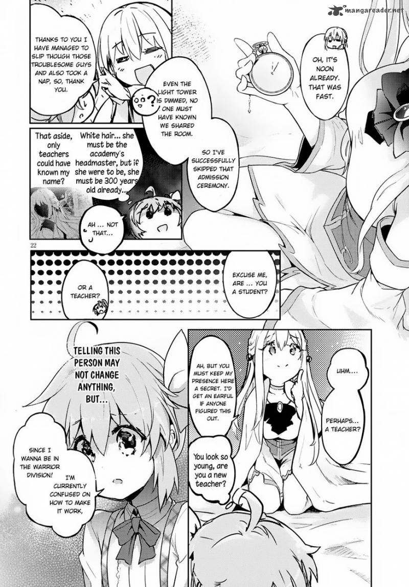 Kenshi O Mezashite Nyugaku Shitanoni Maho Tekisei 9999 Nandesukedo Chapter 1 Page 24