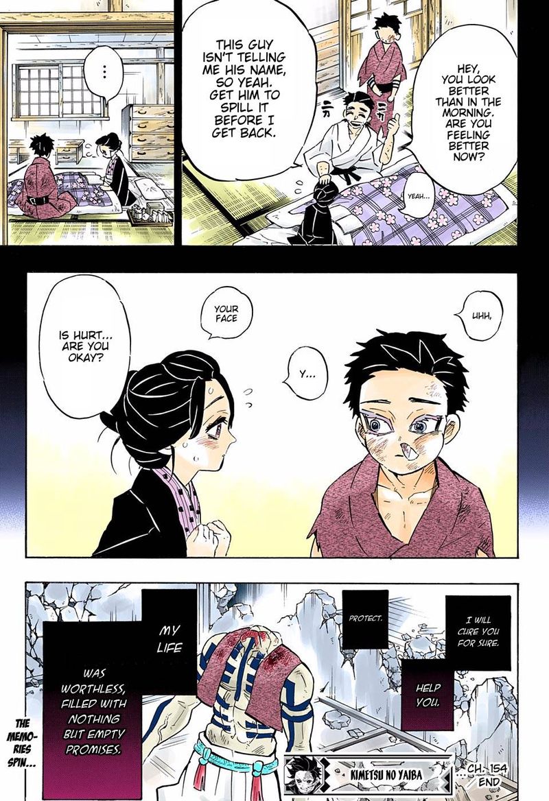 Kimetsu No Yaiba Digital Colored Comics Chapter 154 Page 19