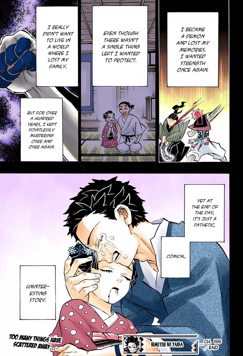 Kimetsu No Yaiba Digital Colored Comics Chapter 155 Page 19