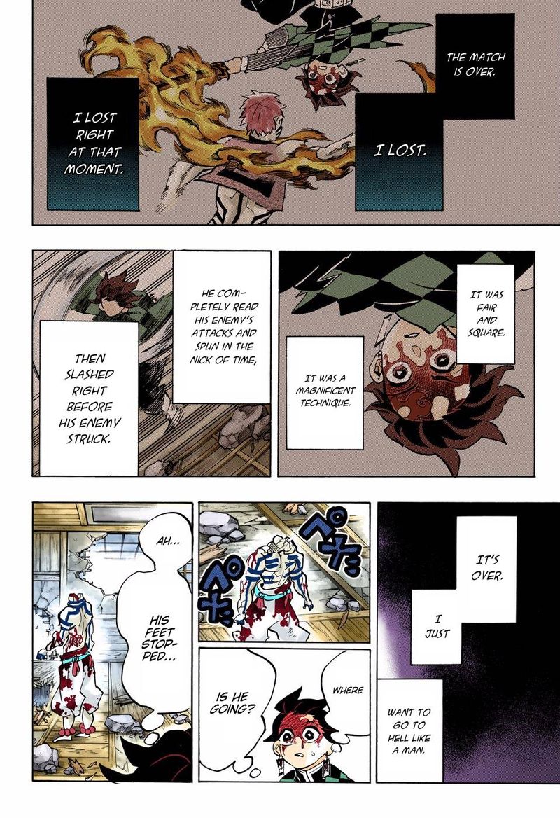 Kimetsu No Yaiba Digital Colored Comics Chapter 156 Page 14