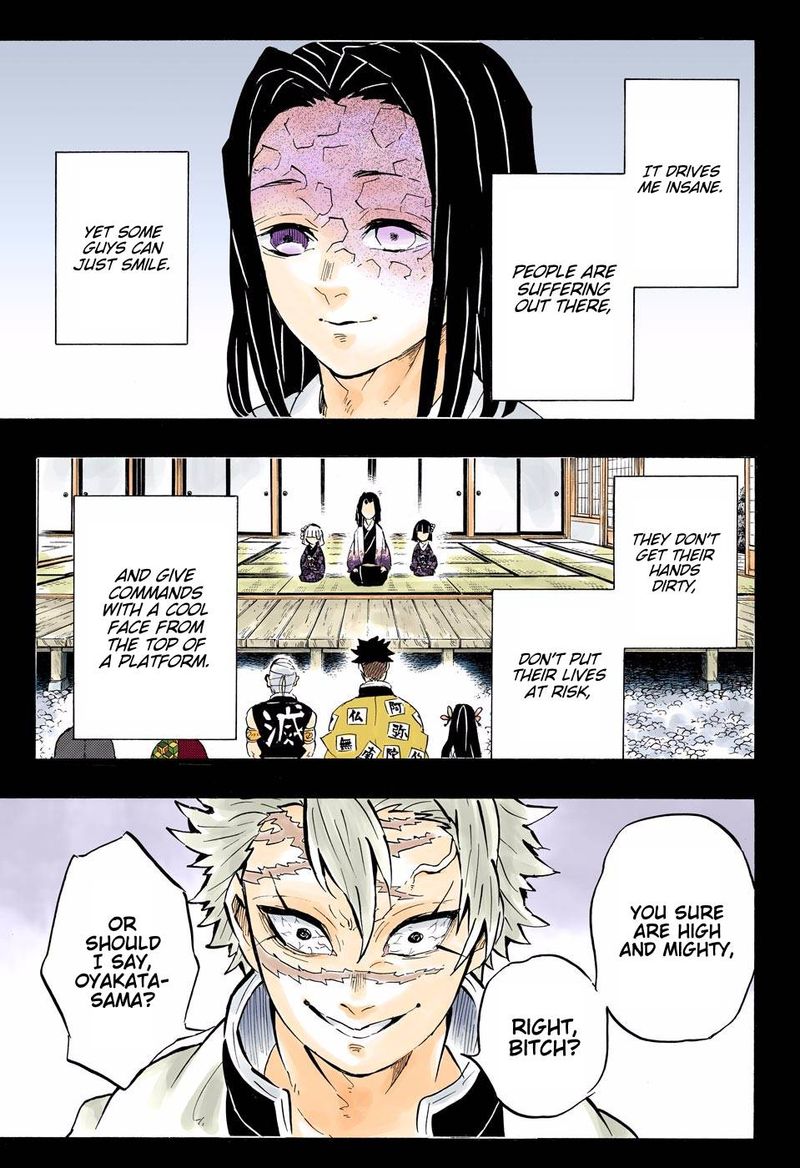 Kimetsu No Yaiba Digital Colored Comics Chapter 168 Page 9