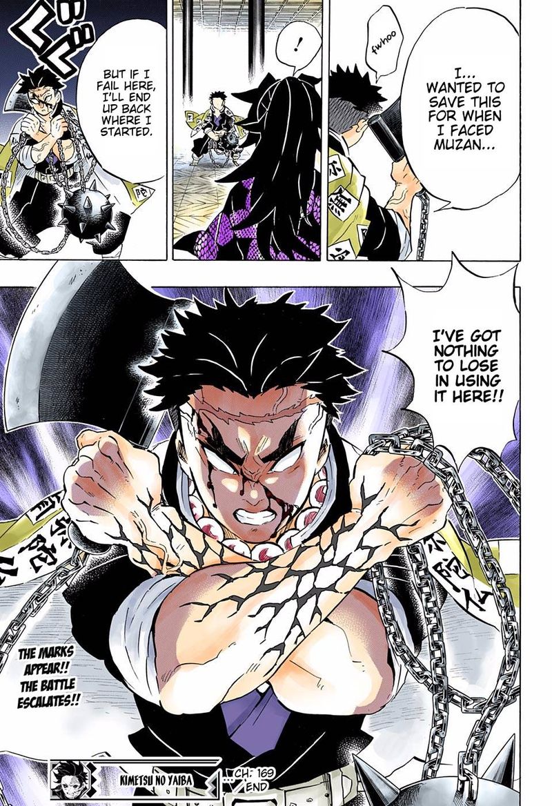 Kimetsu No Yaiba Digital Colored Comics Chapter 169 Page 18