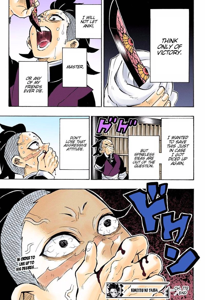 Kimetsu No Yaiba Digital Colored Comics Chapter 172 Page 19