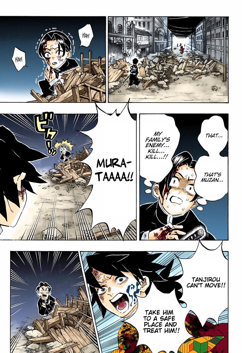Kimetsu No Yaiba Digital Colored Comics Chapter 185 Page 17