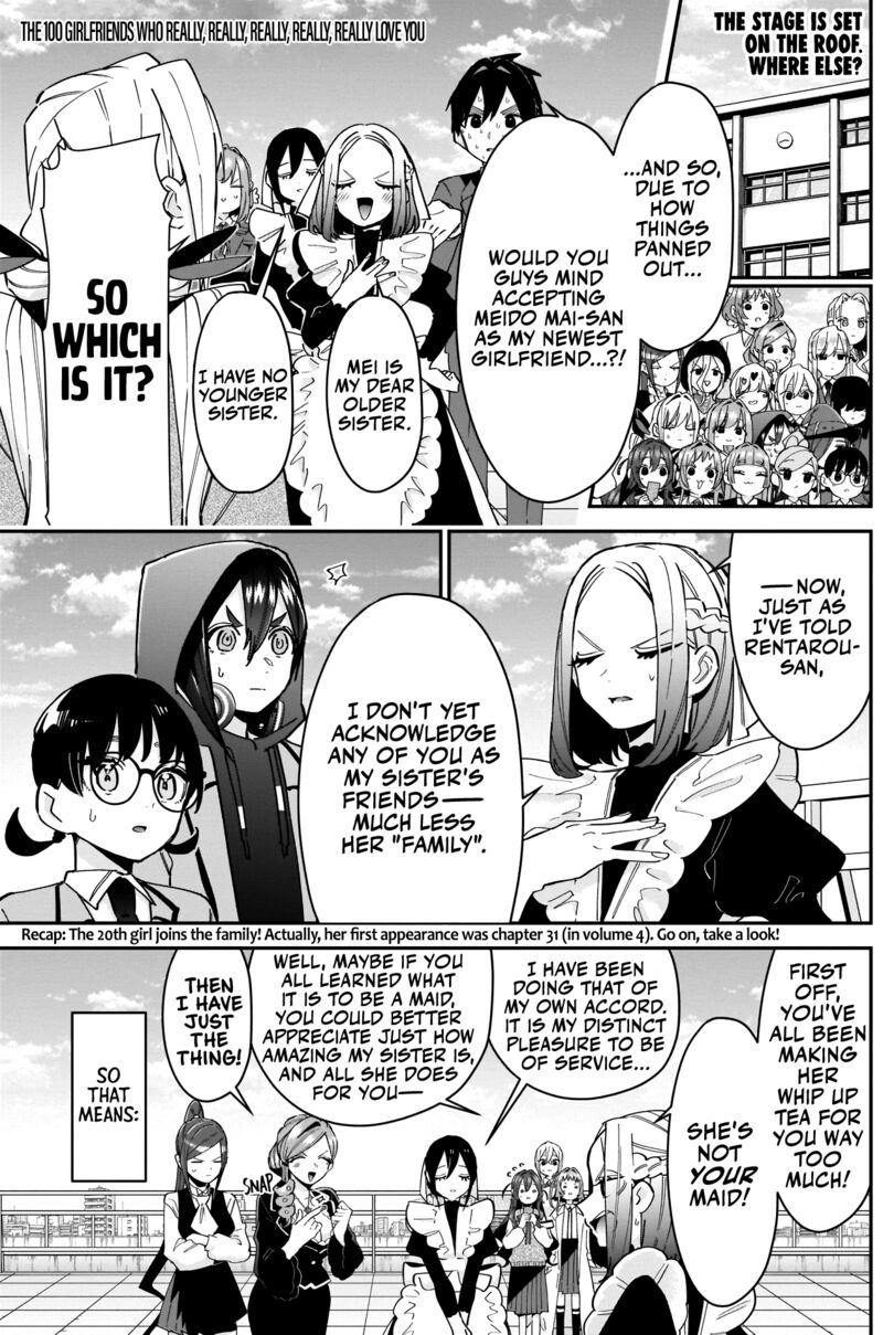 Read Kimi No Koto Ga Daidaidaidaidai Suki Na 100 Nin No Kanojo Chapter 102  - MangaFreak