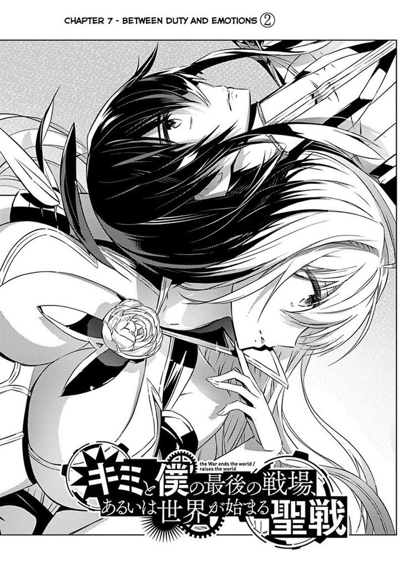 Kimi to Boku no Saigo no Senjou, arui wa Sekai ga Hajimaru Seisen Manga  Chapter List - MangaFreak