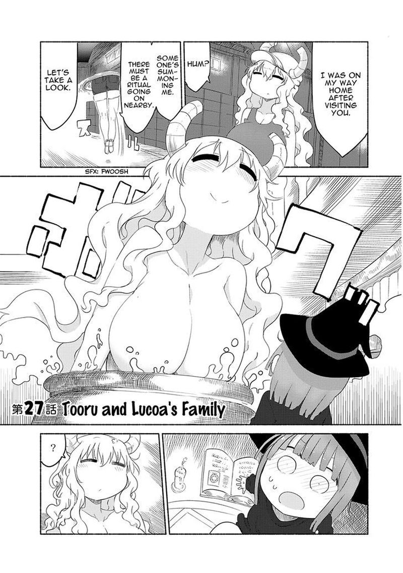 Kobayashi San Chi No Maid Dragon Chapter 27 Page 2