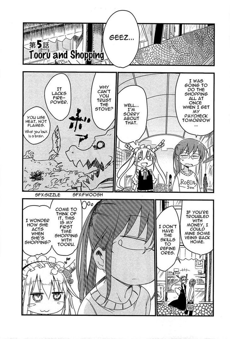 Kobayashi San Chi No Maid Dragon Chapter 5 Page 1