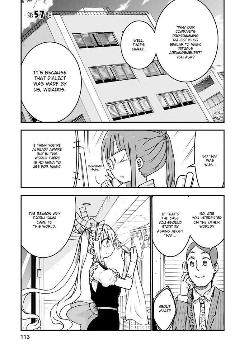 Kobayashi San Chi No Maid Dragon Chapter 57 Page 1