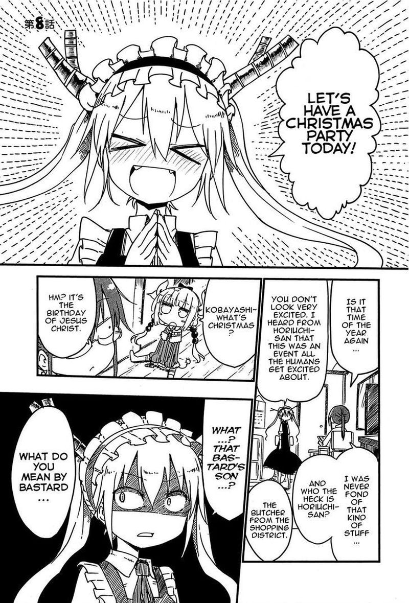 Kobayashi San Chi No Maid Dragon Chapter 8 Page 1
